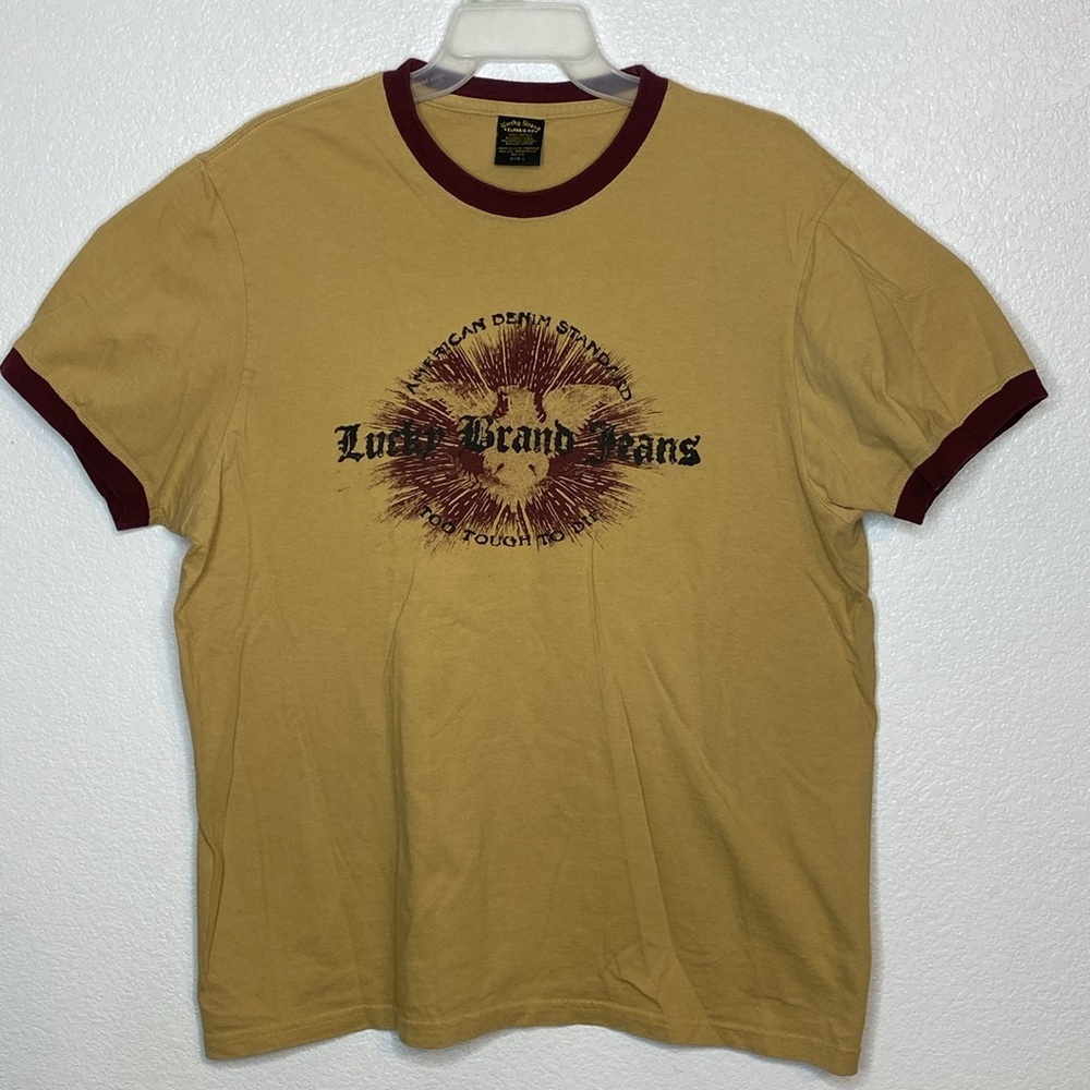 Lucky Brand Men's Vintage T-Shirt Size L . Made in USA